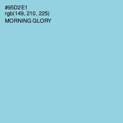 #95D2E1 - Morning Glory Color Image